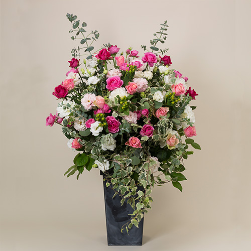 ウィルかわさき 季節の供花 44,000円(税込) ピンク